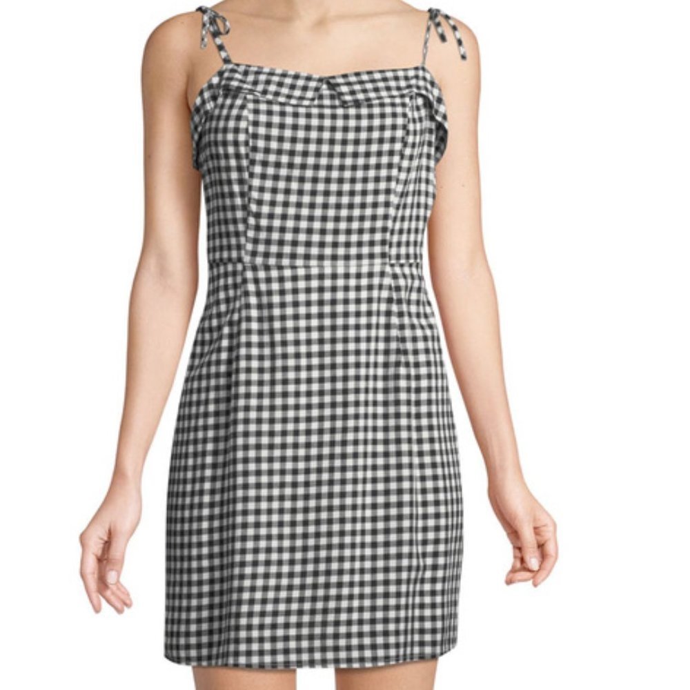 Cupcake And Cashmere Eddie Plaid Mini Dress